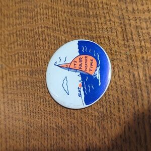 World Fair vintage button